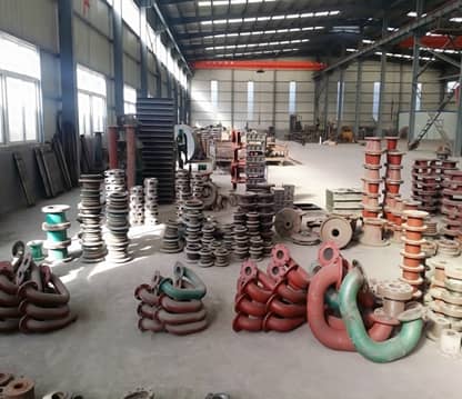 壓濾機專用泵配件和壓濾機泵倉庫